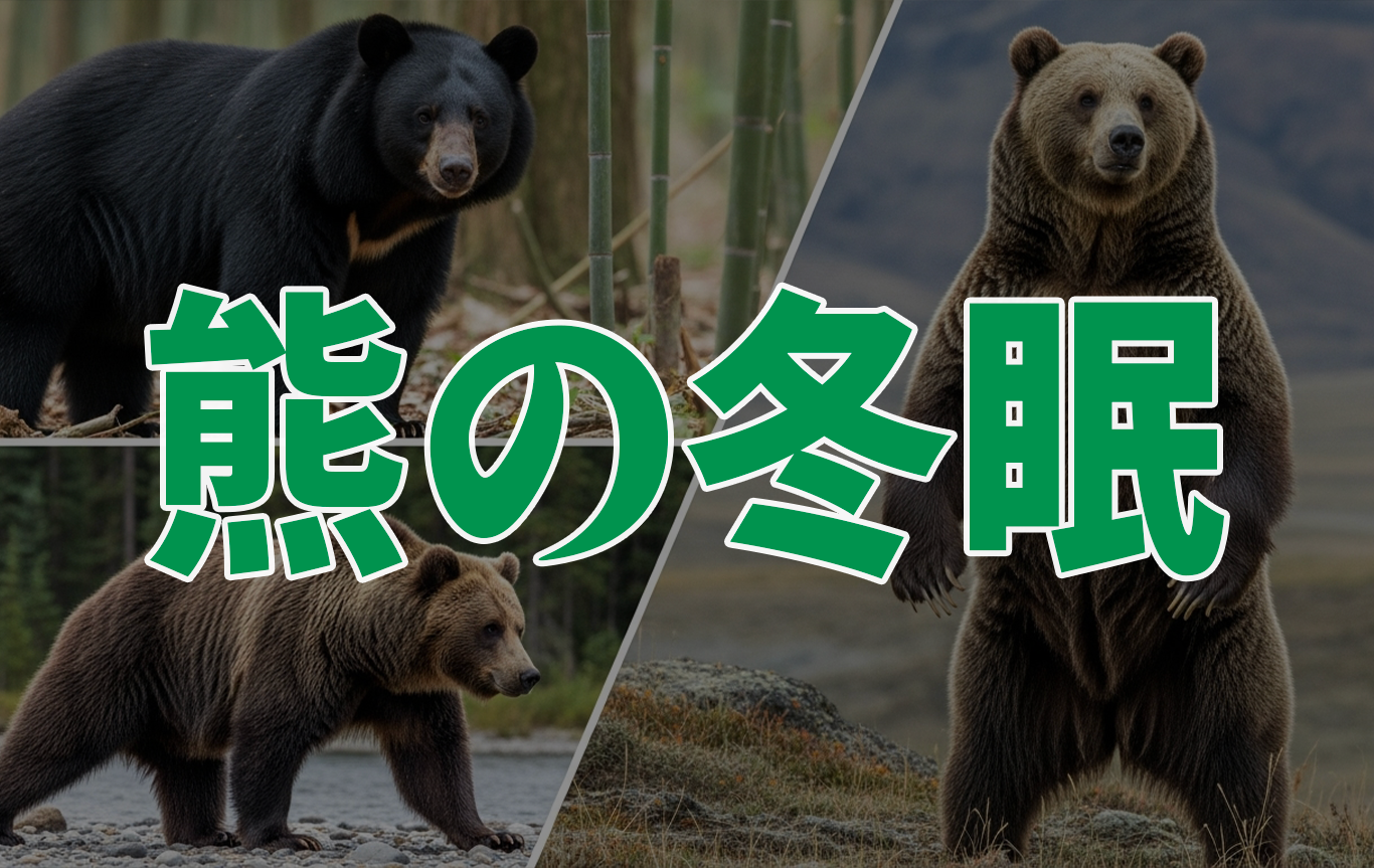 クマはいつ「いなくなる」のか？——冬眠に入る合図・冬の生態・巣穴の場所をやさしく解説 | 森の主の卵